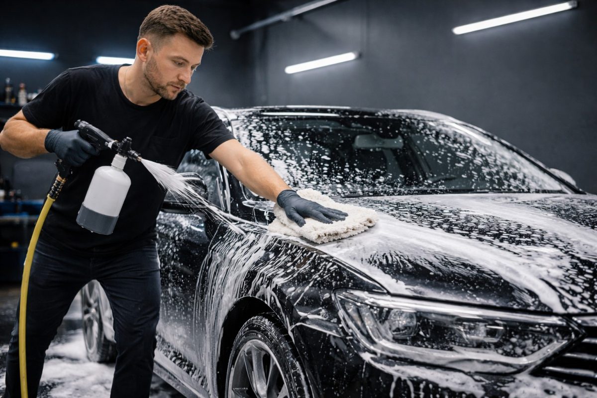 Detailingowe czyszczenie wnętrza auta Szczecin Czystko.pl